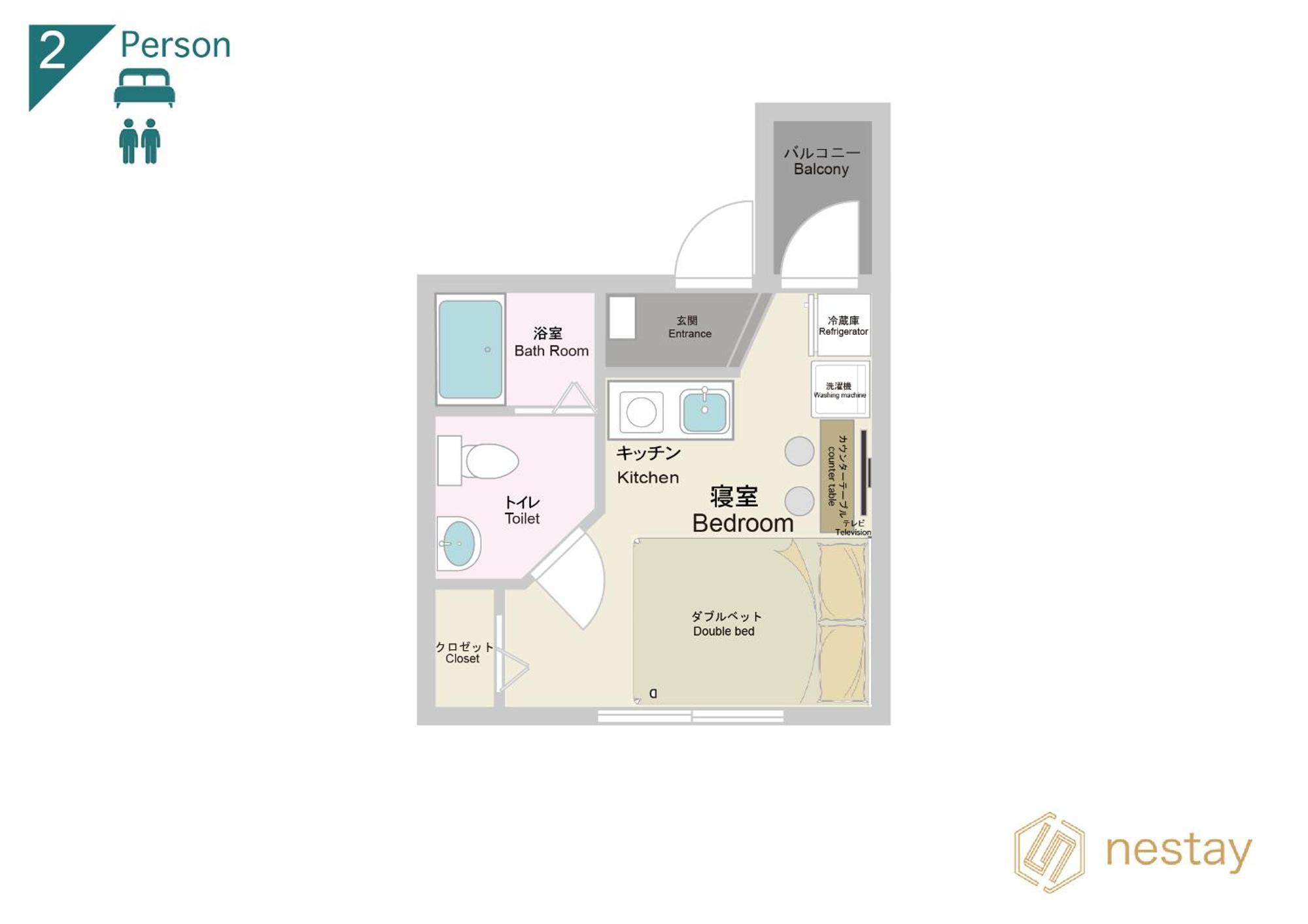 Nestay Apartment Tokyo Waseda Exterior foto
